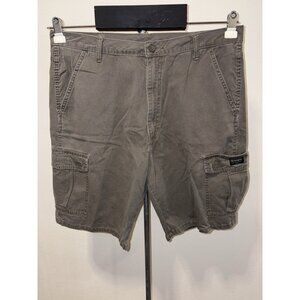 Wrangler  Jean Cargo Shorts Denim Men Size 36X 9 Cotton Olive Green